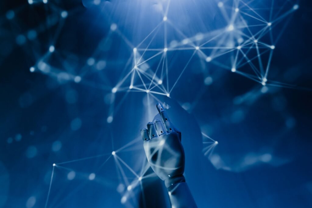 AI-powered workflow automation connecting apps and services